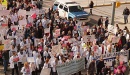 Health care professionals take to the streets to voice their opinion on new policy developments in health care.